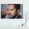 Custom High Quality David Bisbal Canvas Painting Wall Silk Poster Cloth Print Fabric Poster. 