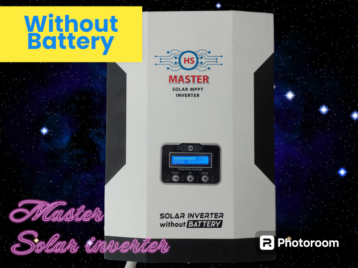 Master Solar Inverter 7KW Without Batteries