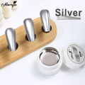 Monja 5ml Nail Art Liner Gel Metallic Silver Mirror Glitter Gel Paint For Hook Line, Diy, For Manicure, Gel Drawing,Gel Nail Liner With Brush Head,Semi Permanent Drawing Painting Line Gel Soak Off UV LED Varnish DIY Manicure Tools. 