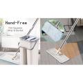 AlClean Flat Squeeze Mop and Bucket - Hand-Free Wringing Floor Cleaning Mop for Floor Cleaning. 