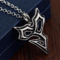 Mqchun Final Fantasy X Tidus Pendant Necklace Japan Anime Necklace Inspired Cartoon Necklace. 