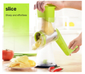 Manual Rotary Cheese Grater Slicer Multifunction Manual Vegetable Cutter Slicer Grinder. 