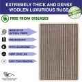 Natural Woolen Carpets and Rugs made of pure Wool for Living Room Rug, Dimension 3' x 5' / 4' x 6' / 6' x 9'. 