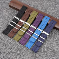 18mm 20mm 22mm 24mm Quick Release Weave Nylon Strap Stainless Steel Hoop Buckle Watch Band Men Women Waterproof Wrist Bracelet. 