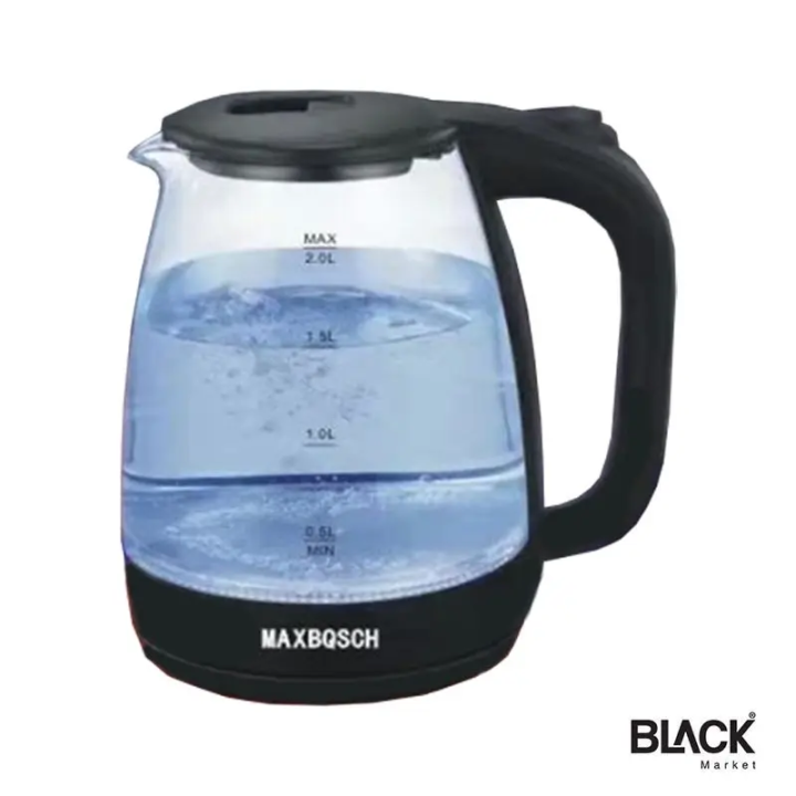 Maxbqsch 1500w electric  Glass Kettle model MB-1616 capacity 2.0L