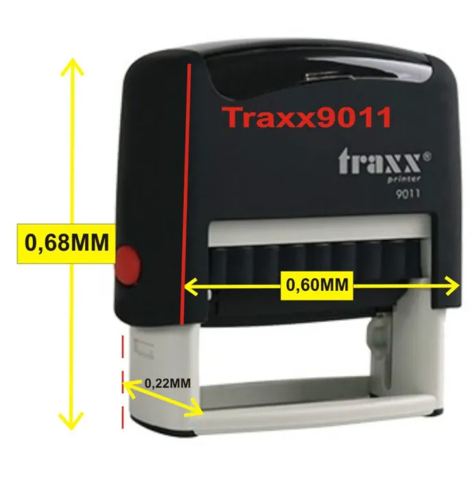 Traxx%209011%20Customize%20Self-Inking%20Stamp%20Rubber%20stamp%20customized%20stamp%20with%20your%20own%20detail%20(Impression%20size%2038%20mm%20x%2014%20mm)%20-%20Image%204