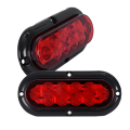 6 Inch LED Set Edge Light Tail Lights Tail Light Turn Signal Light Brake Light Car Accessories As Shown. 