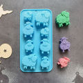 1Pc 8 Holes Sheep Animal Shaped Chocolate Silicone Mold DIY Candy Biscuit Jelly Pudding Ice Cube Pastry Baking Tools Sunlight Super Store. 