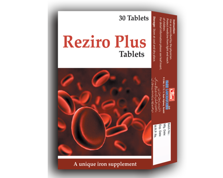 REZIRO PLUS Tablets iron supplement