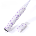 Durable Sakura Print Tennis Badminton Grip Tape Sweat-Absorbent Shock-Absorbing Quickly Self-adhesive Grip Wear-resistant Non-Slip Badminton Racket Grips Wrap. 