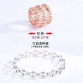 [ New ] Magic Ring Retractable Ring Bracelet Two in One Matching Men and Women Couple Bracelet Dual-Use Deformation Bracelet. 