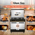 Glam Gas Cooking Range Black Forest (Gas) 34”. 