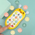 Kids Machine Puzzle Early Education Little Bee Mobile Phone Can Bite Silicone Material Multifunctional Puzzle Learning Machine. 