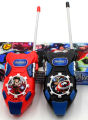 Avengers Walkie Talkie  2 pc Set For Kids 2711 Black and Red. 