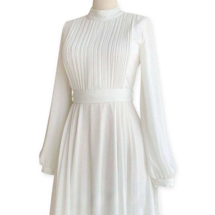 TRENDZ FASHION crepe material stylish platted maxi for girls/ladies AX-122  Premium Quality Fashionable Maxi