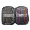 Knitting tools Sweater needles Metal crochet Stainless steel aluminum crochet hooks set 22 sets-KS. 
