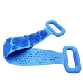 Easy  Kitchen Silicone Back Scrub Bath Shower Silicone Body Brush Silicone Bath Towel Exfoliating Body Brush Belt Wash Body Wash Silicone Body Scrubber Belt. 