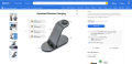 ZHIKE  15W 4 in 1 Wireless Charging Station Compatible with Galaxy Phone, Watch, Buds, Charger dock for S22, S21, Note 20, Note 10, Galaxy Watch 4, 3,Gear S5, S4, S3, sport, Active 2,1 and Buds Note (NOT For Apple watch). 