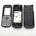 【The hottest this year】For Nokia C1-02 C102 Housing Case Full Complete Mobile Phone Housing Battery Cover Door Frame With English Keyboard. 