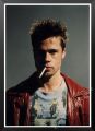 Fight Club Poster Fight Club Brad Pitt Movie Poster Home Furnishing Decoration Kraft Poster/room Wall Stickers. 