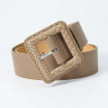 Pu Leather Belt Chic Vintage Jeans Snake Pattern Belt Women Dress Skirts Pin Buckle Belt for Daily Wear Party Outfits Formal Occasions Fashion Enthusiasts Waist Accentuation. 