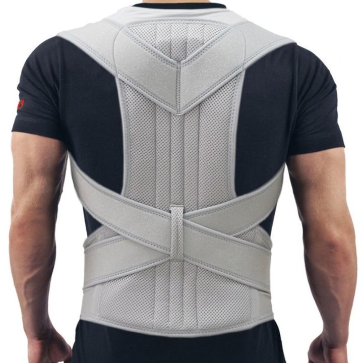Adjustable Posture Corrector, Back Shoulder Lumbar Waist Supporting Brace Belt, Medical Device to Improve Bad Posture