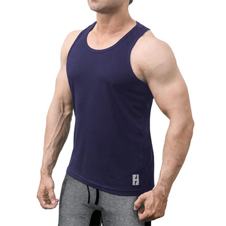 Flush%20Athleisure%20Wear%20Men's%20Tank%20Top%20Athletic%20Workout%20Tank%20Top%20Gym%20Muscle%20Tee%20Fitness%20Bodybuilding%20Sleeveless%20T-Shirt%20Brown%20-%20Image%202