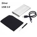 SATA SSD Cover Box Hard Disk Drive External Case HDD Enclosure for PC  Or  Laptop - Black. 