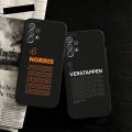 F1 Formula 1 Number Phone Case for Samsung Galaxy S20 S24 S21 S23 S22 Ultra Fe Plus A34 A54 A24 A52 A53 M54 Cover. 