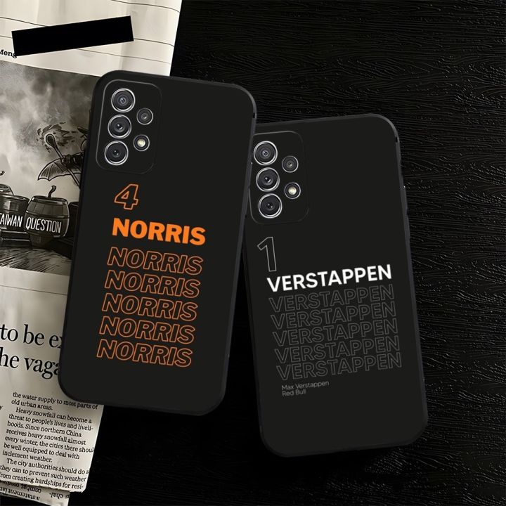 F1 Formula 1 Number Phone Case for Samsung Galaxy S20 S24 S21 S23 S22 Ultra Fe Plus A34 A54 A24 A52 A53 M54 Cover