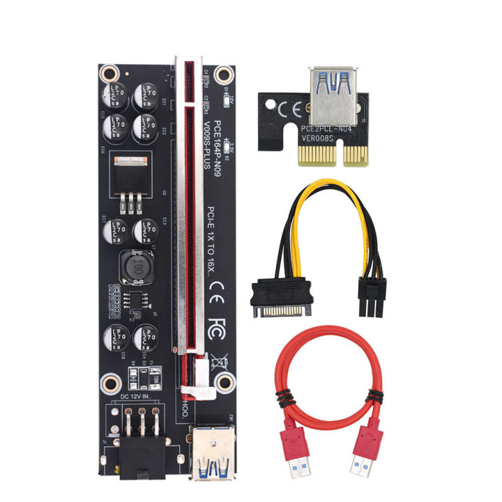 BlingStone Plus PCIE 1X to 16X graphics card extension cable 8 ...