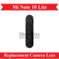 Xiaomi Mi Note 10 Lite Replacement Back Camera Lens Glass For Mi Note 10 Lite. 