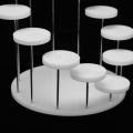 Rack Cupcake Dessert Display Holder Party Mini Round Acrylic. 