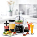 Black+Decker 400W, 33 Function Food Processor With Blender, Mincer & Grinder,  5-In-1 Functionality, Black. Kr43. 