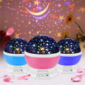 Night Light Star Lamp Starry Sky Projector Baby Light 360° Rotation LED Star Light Lamp Table Night Lamp with 8 Color Lights Projection Perfect Gift for Babies and Children. 