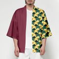 Anime Demon Slayer kimono adult Tanjiro Nizu print cardigan cloak. 