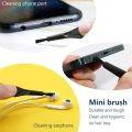 66PCS Mobile Phone Speaker Charging Port Cleaning Set Dust Removal Cleaner Tool Kit For iPhone and Android Earphones Charge Port Dust proof Cleaning Brush mobile speaker dust cover for Iphone Mobile Assasories. 