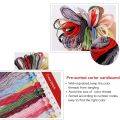 OUMERY Embroidery Starter Kits Stamped Cross Stitch Kits Beners for DIY 11CT Embroidery Kit 20X20(Inch) - Flowers and Plants. 