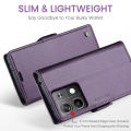 lthmy for Xiaomi Redmi Note 13 5G PU Leather Kickstand Wallet Magnetic Closure Flip Case Cover. 