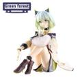 Green forest Action Figure Collectible Game Anime Girl Action Figure Toy. 
