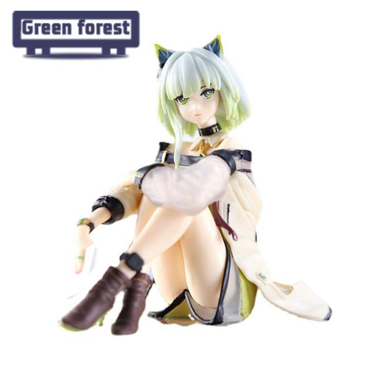 Green forest Action Figure Collectible Game Anime Girl Action Figure Toy