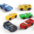 Cartoon McQueen Heavy Alloy Metal DieCast Piston Cup Cars Toys For Kids Boys Girls Vehicle Die Cast Car Toy Set - Free Wheel. 