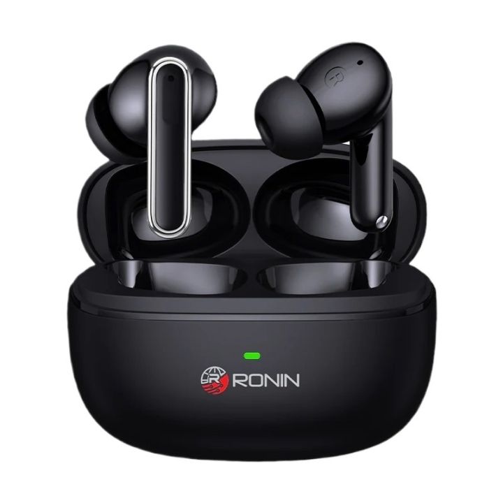 Ronin R-570 Earbuds - Wireless Earbuds Play upto 5 hours - ENC Mode - IPX4 water-resistant With 1 Year Brand Warranty