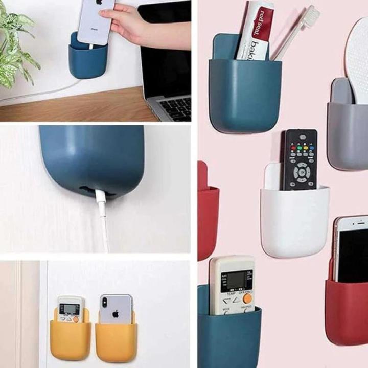 Multi function Wall-Mounted Mobile Phone Plug Holder U Shape Mobile Holder