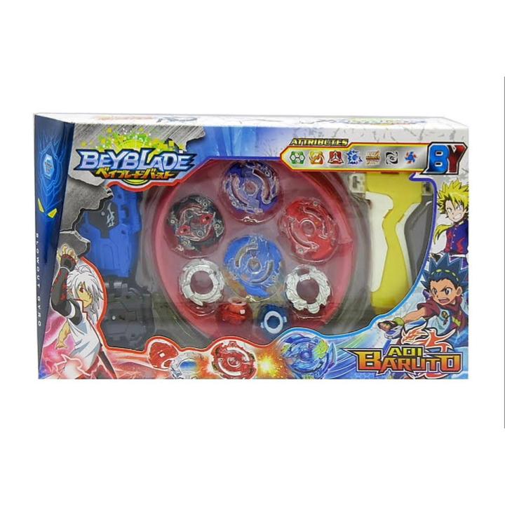 Beyblade 4 Tops With Stadium Set For Kids