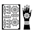 •  Beautyful Mehndi Stickers | Cute Mehndi Design for Girls | Kids, College & Wedding Use •  Wedding Mehndi Sticker | Bridal Mehndi Design | Hand & Feet Mehndi for Girls •  Mehndi Sticker Pack | Cute & Unique Mehndi Designs | Eid, Birthday & Aniversary Gi. 
