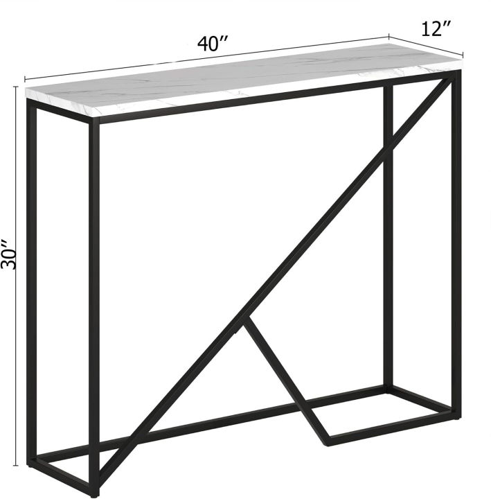 Console%20Table,%2040"%20Wide,%20Marble%20Texture%20Laminated%20wood%20sheet%20top%20Entryway%20Table%20Living%20room%20Table%20-%20Image%205