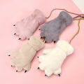 Warm Winter Gloves Cartoon Bear Paw Gloves Comfortable And Cozy Gloves Soft Plush Gloves Cartoon Gloves Plush Bear Claws. 