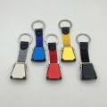 Airplane Airline Flight Small Gifts Blue Seat Belt Mini Safety Seatbelt Plane Buckle Keychain Strap Key Chain For Flight. 