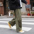 Sunnyheart Men Trousers Wide Leg Relaxed Fit Baggy Pants. 